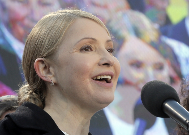 Bývalá premiérka Julija Tymošenková.