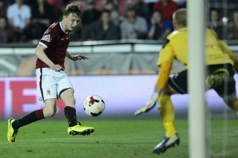 Sparťanský fotbalista Ladislav Krejčí.