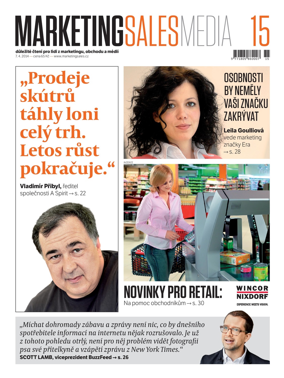 MarketingSalesMedia č. 15/2014.