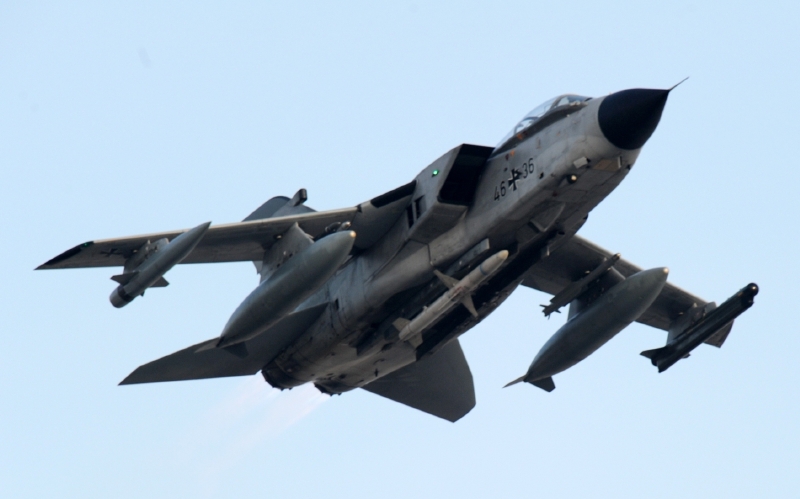 Eurofighter ve výzbroji luftwaffe.