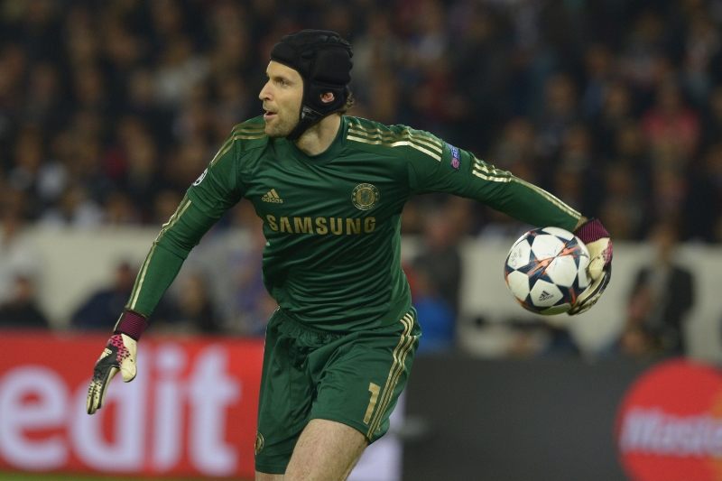 Brankář londýnské Chelsea Petr Čech. Brankář londýnské Chelsea Petr Čech.