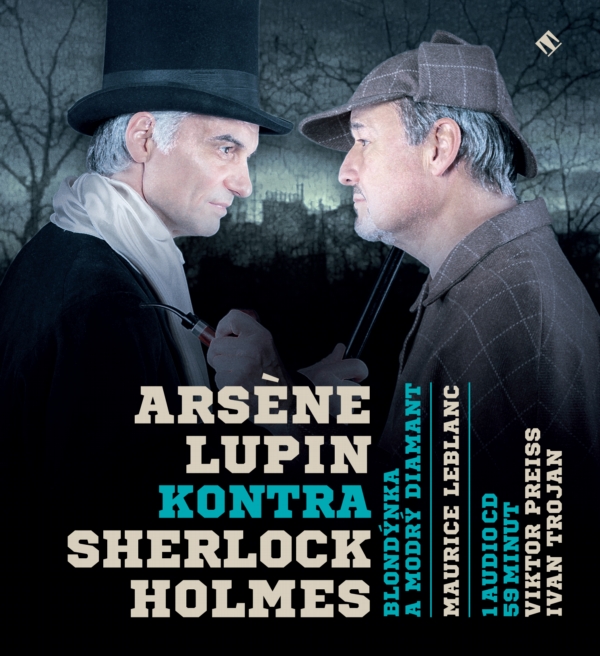 Ivan Trojan jako Arsène Lupin a Viktor Preiss jako Sherlock Holmes.