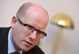 Premiér Bohuslav Sobotka.