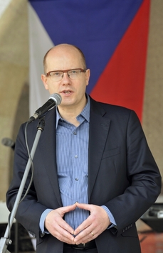 Premiér Bohuslav Sobotka.