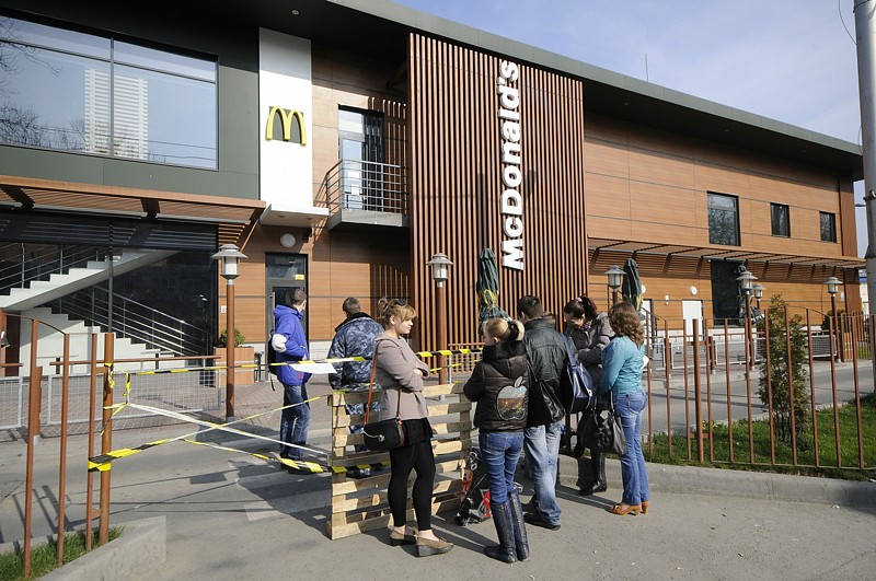 McDonald´s odešel z Krymu McDonald´s odešel z Krymu