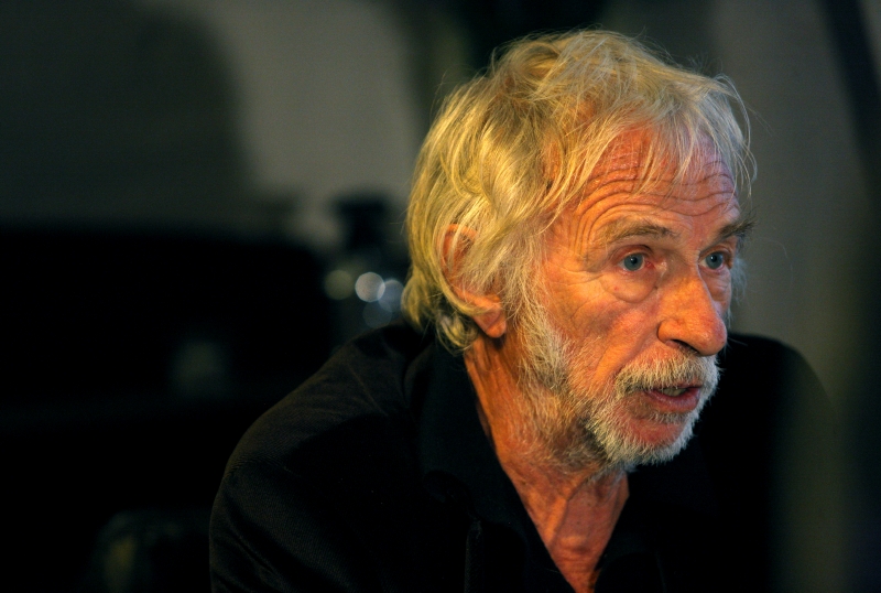 Pierre Richard při návštěvě Prahy v roce 2011.