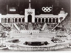 Závěrečný ceremoniál LOH 1984.