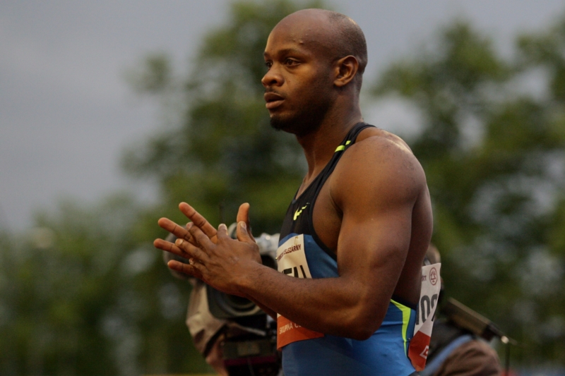 Jamajský sprinter Asafa Powell.
