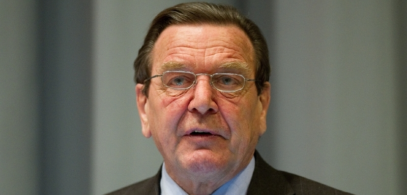 Bývalý německý kancléř Gerhard Schröder. 