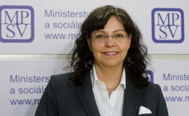 Ministryně práce a sociálních věcí Michaela Marksová Tominová.