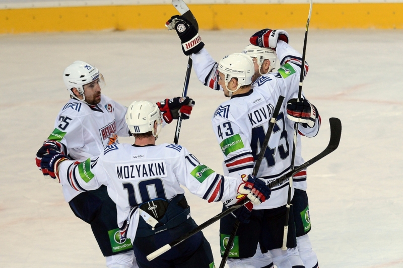 Magnitogorsk postoupil do finále KHL. Magnitogorsk postoupil do finále KHL.