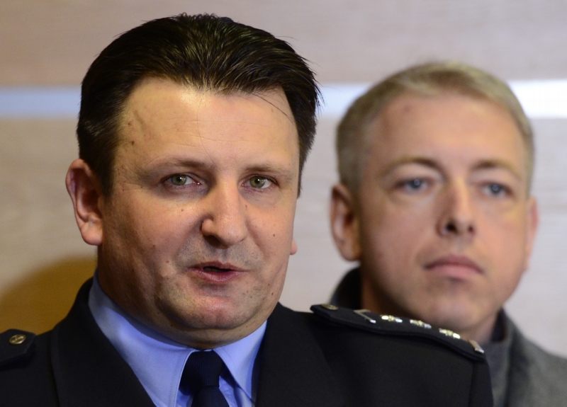 Nový policejní prezident Tomáš Tuhý (vlevo) a ministr vnitra Milan Chovanec.