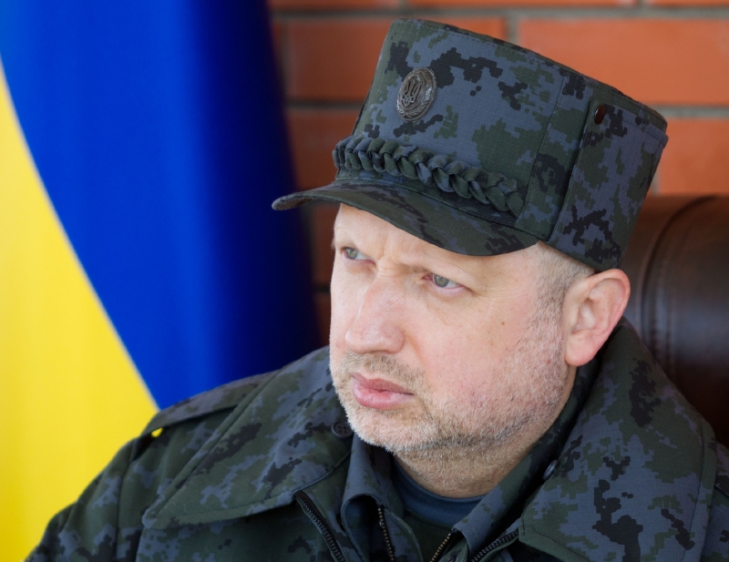 Ukrajinský prozatímní prezident Oleksandr Turčynov. Ukrajinský prozatímní prezident Oleksandr Turčynov.