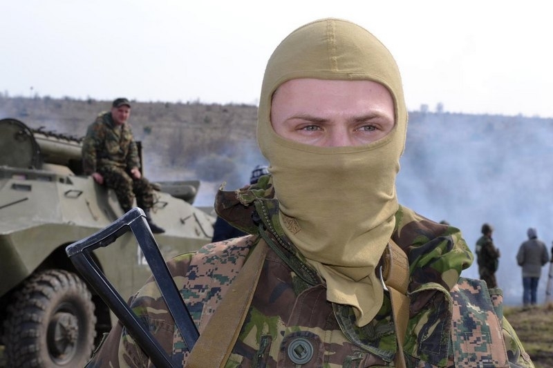 Příslušníci ukrajinské armády. Příslušníci ukrajinské armády.