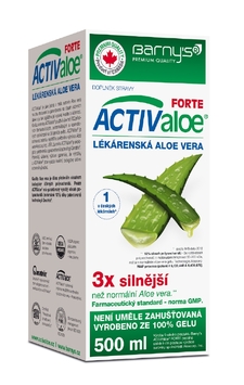Aloe vera napomáhá lidskému tělu odbourávat nepříznivé vnější vlivy.