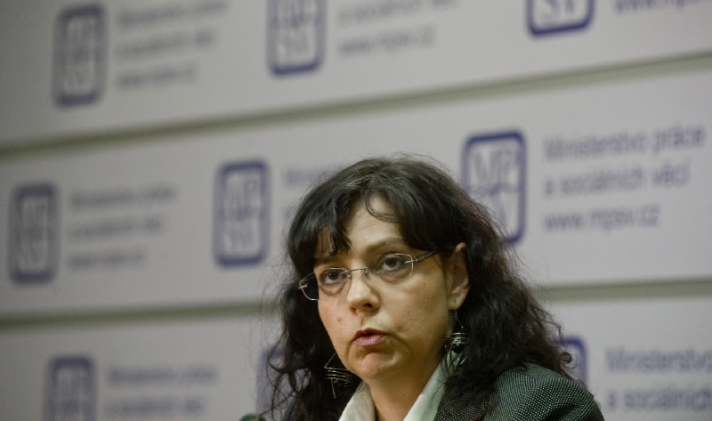 Ministryně práce Michaela Marksová Tominová.