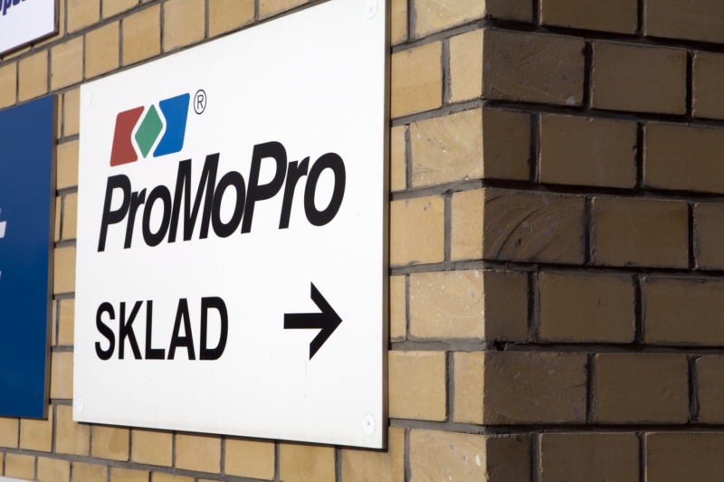 Sídlo firmy Promopro v pražských Vysočanech. Sídlo firmy Promopro v pražských Vysočanech.