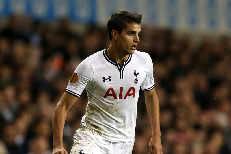 Eric Lamela v dresu Tottenhamu.