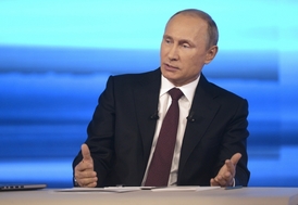 Ruský prezident Vladimir Putin.