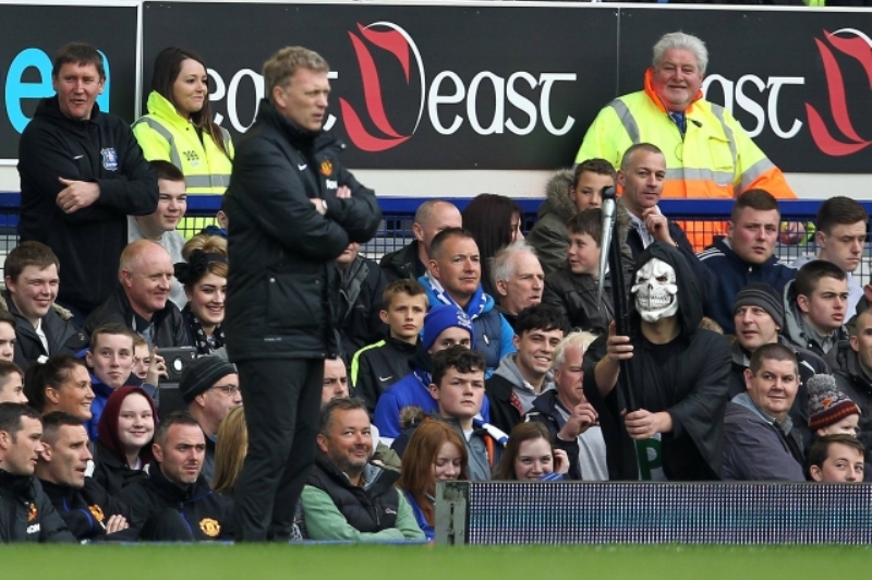 David Moyes, trenér Manchesteru United.