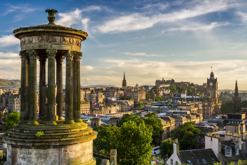 Hlavní město Skotska Edinburgh (ilustrační foto).