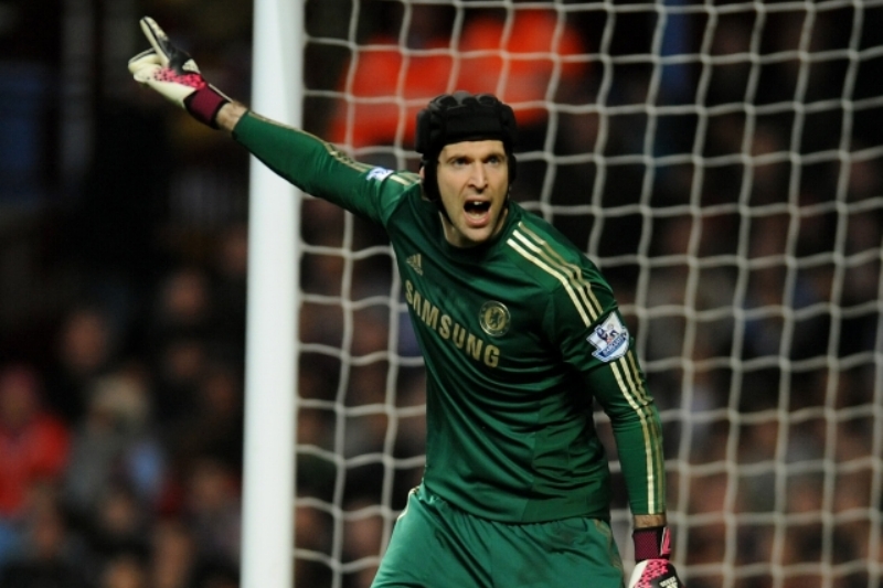 Brankář Chelsea Petr Čech. Brankář Chelsea Petr Čech.