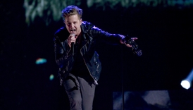 Charismatický zpěvák Ryan Tedder.