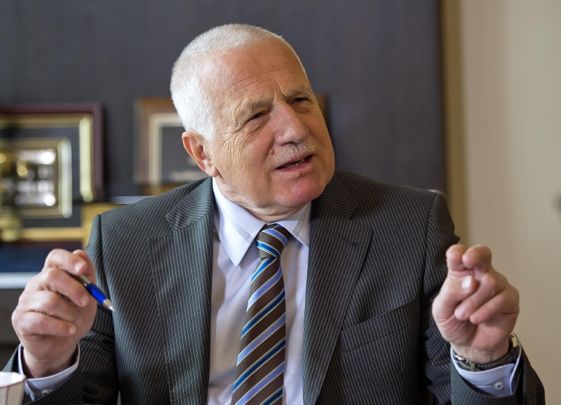 Exprezident Václav Klaus. Exprezident Václav Klaus.