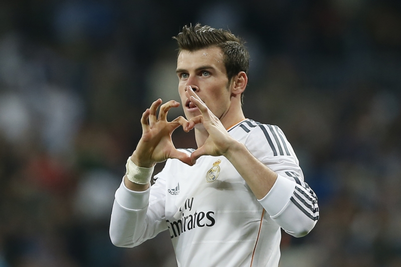 Gareth Bale z Realu Madrid.