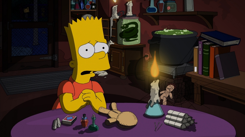 Bart v 25. řadě seriálu Simpsonovi.