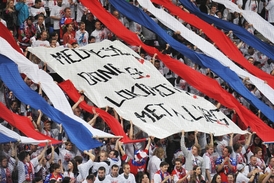 Fanoušci Lva vytvořili parádní atmosféru.