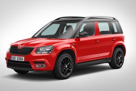 Škoda Yeti v úpravě Monte Carlo.