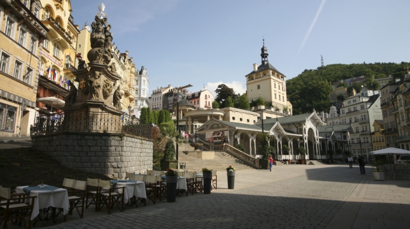 Centrum Karlových Varů.