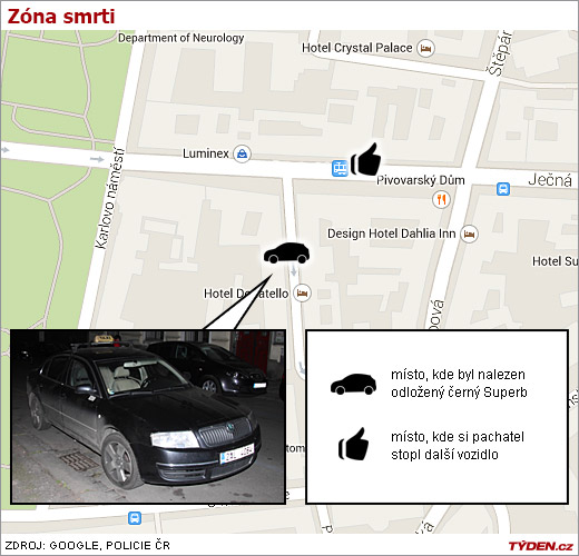 Mapa zločinu.