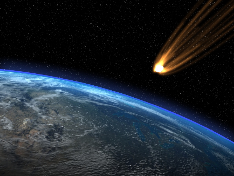 Země je prakticky neustále bombardována úlomky asteroidů, ale většina exploduje vysoko v atmosféře a nezpůsobí škodu (ilustrační foto). Země je prakticky neustále bombardována úlomky asteroidů, ale většina exploduje vysoko v atmosféře a nezpůsobí škodu (ilustrační foto).