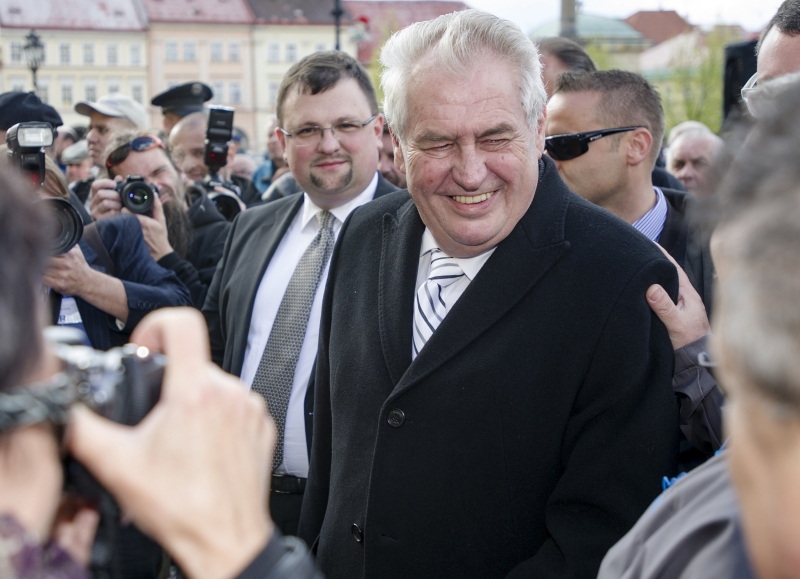 Prezident Miloš Zeman. Prezident Miloš Zeman.