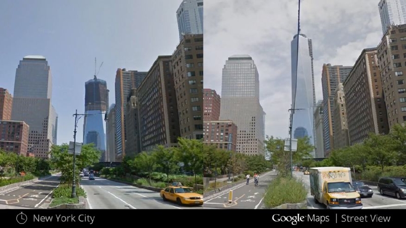 New York City v čase. 