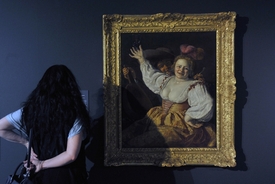 "Alegorie sluchu" od Christiaena van Couwenbergha.