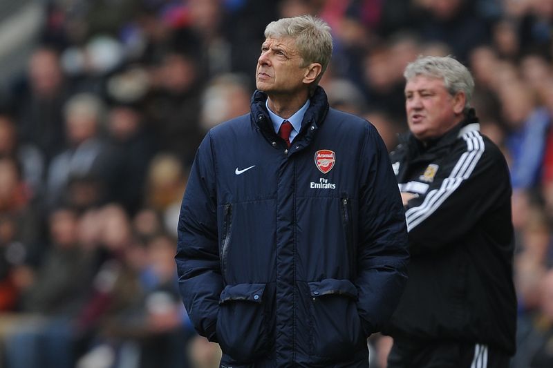 Trenér Arséne Wenger.