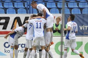 Fotbalisté Baníku Ostrava se odlepili ode dna ligové tabulky.