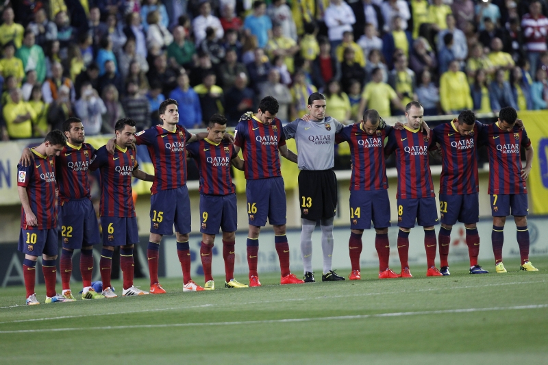 Utkání Barcelony s Villarrealem přineslo hodně emotivní chvíle.
