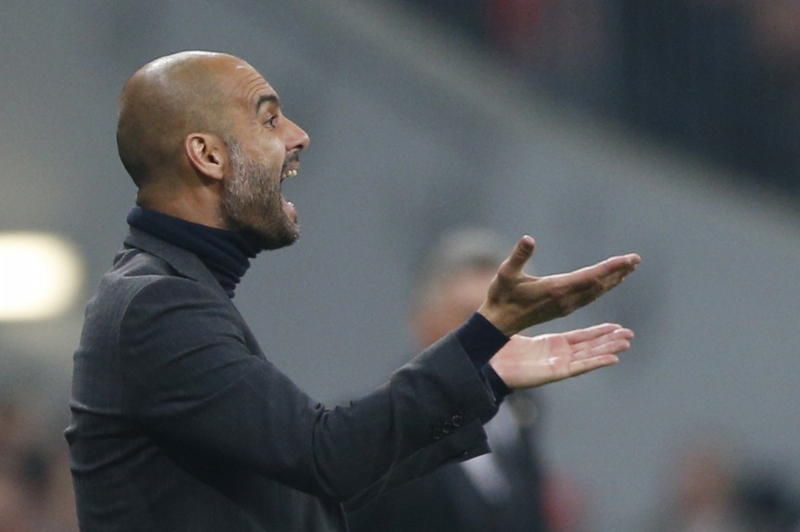 Trenér Bayernu Pepe Guardiola.