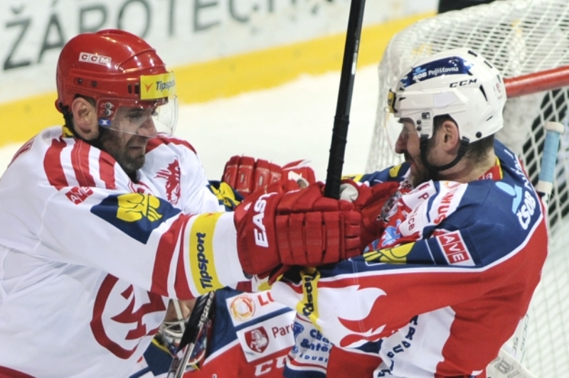 Jiří Vašíček (vpravo) a Radek Bonk.