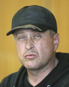 Vůdce povstalců a samozvaný slavjanský starosta Vjačeslav Ponomarjov.
