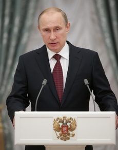 Ruský prezident Vladimir Putin.
