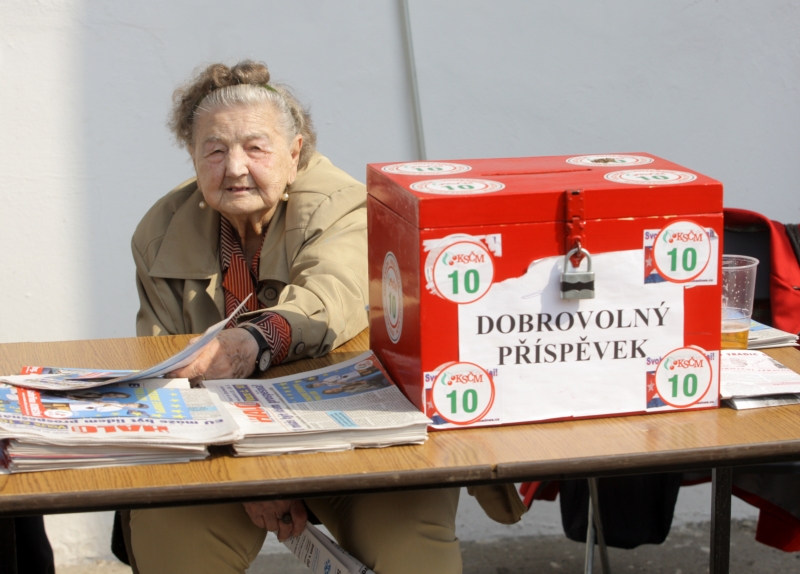 První máj slavili i příznivci KSČM. První máj slavili i příznivci KSČM.