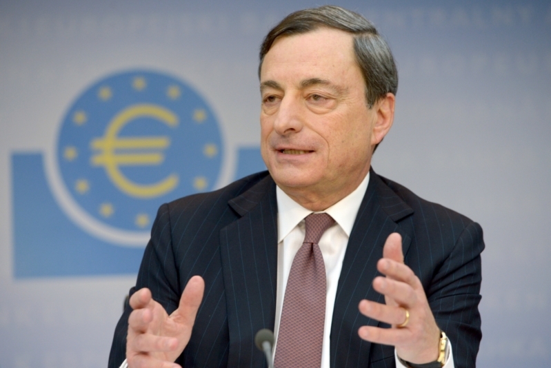 Šéf Evropské centrální banky Mario Draghi. 