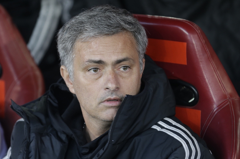 Trenér José Mourinho.