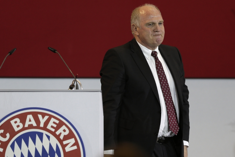 Bývalý prezident fotbalistů Bayernu Mnichov Uli Hoeness.