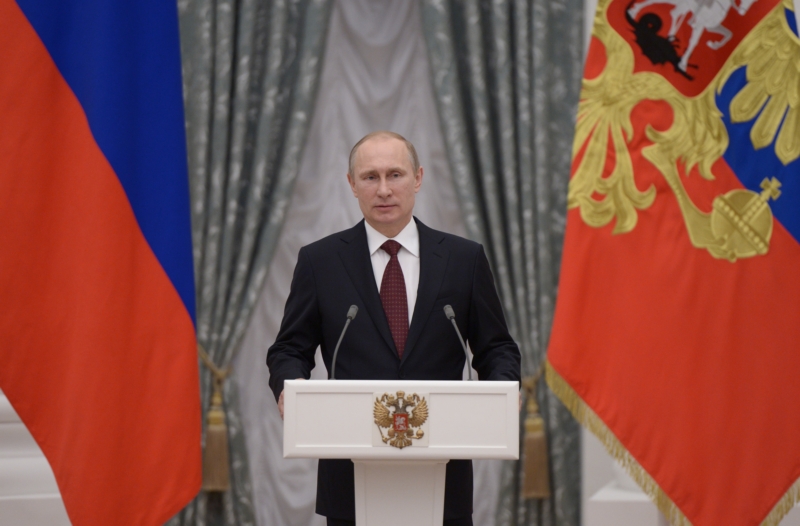 Prezidenta Putina informuje o situaci na Ukrajině ruská rozvědka.